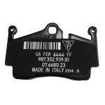 98735293901 Auto Brake Pad Porsche Boxster Brake Pad Replacement