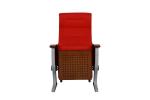 Theater Furniture Public Seating Auditorium Armchair 580mm For Conference Hall