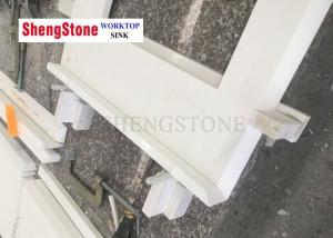 Quality Polishing Super White Nano Glass Countertop Acid Resistance SGS Certificate wholesale