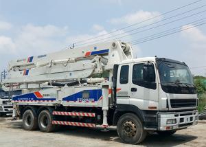 Quality 37m 265KW Boom Pressure Concrete Pump Truck Mounted ISUZU CYZ51Q wholesale