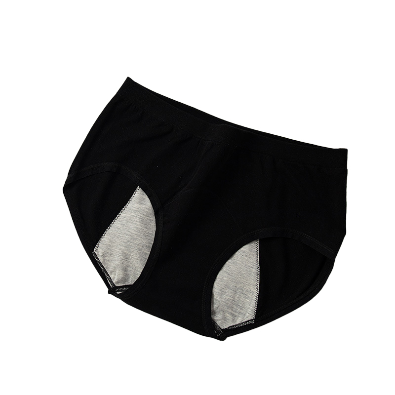 Menstrual Women Cotton Panties Leakproof Quickdry Flexible Fabric