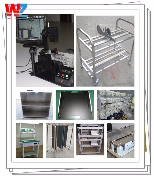 Adjustable PCB Inspection Conveyor , 1.5M PCB Belt Conveyor