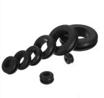 Cutting Service Yellow PVC Material Sealing Rubber Grommet Oval for Cable