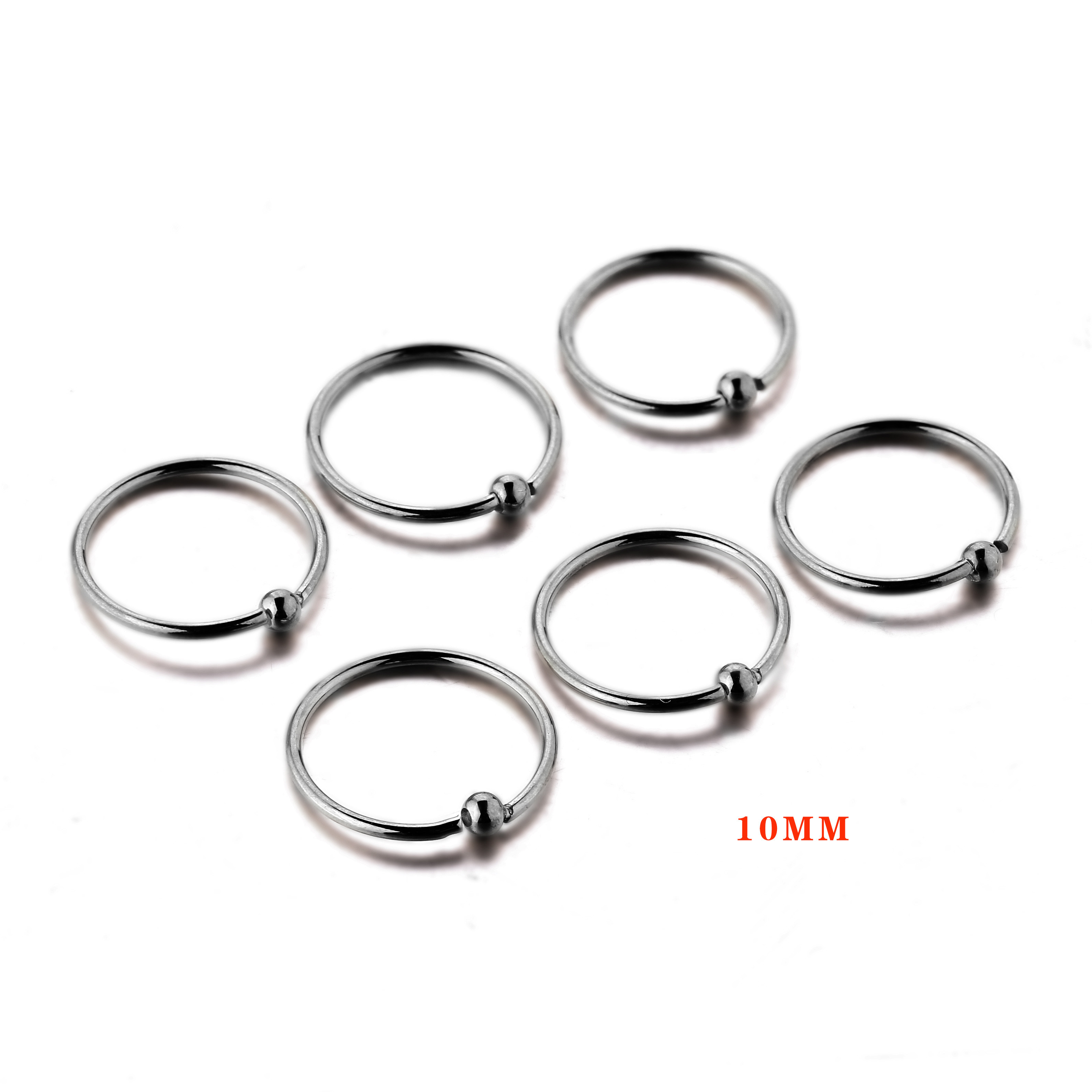 Fashion jewelry stainless steel body piercing nose ring with factory price