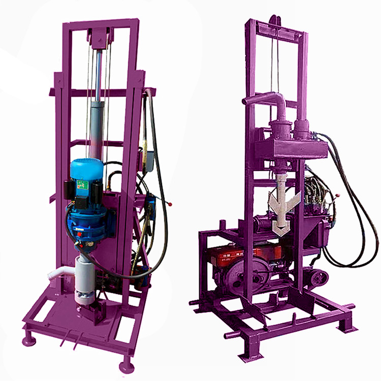 Trailer Mounted Hydraulic Water Drilling Rig Small Water Well Drilling Rig Machine