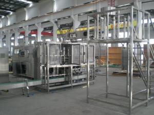 Quality 4 or 5 gallon mineral water bottles filling machine filling and sealing 300 barrel / hour wholesale