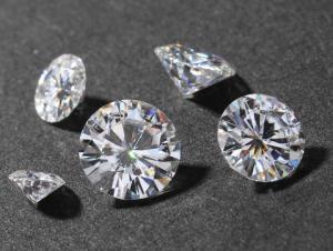 Quality VVS1 Lab Grown Moissanite Loose Stones 10.5ct 14MM DEF Color wholesale