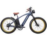 Long Range Beach Cruiser Electric Bike 48V 750W 26 Inch Fat Tire Ebike Beach