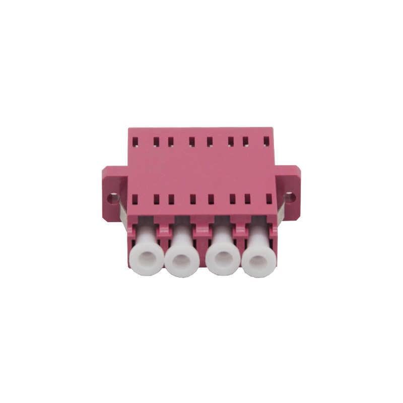 Quad 4 Core LC PC OM1 OM2 OM3 OM4 Fiber Optical Coupler