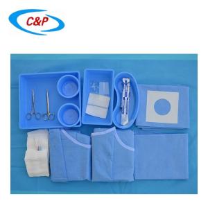 Quality Sterile Waterproof Blue Angiography Drape Pack With OEM/ODM Available CE wholesale