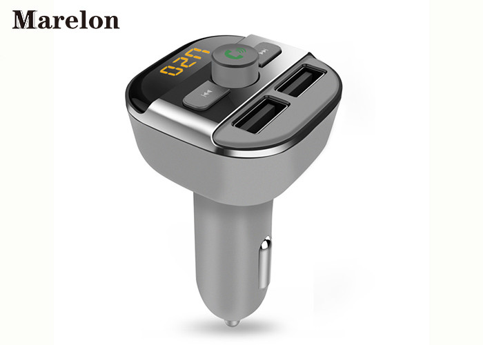 Built - In Microphone Bluetooth Car Charger Remote Controller Support TF Card Music