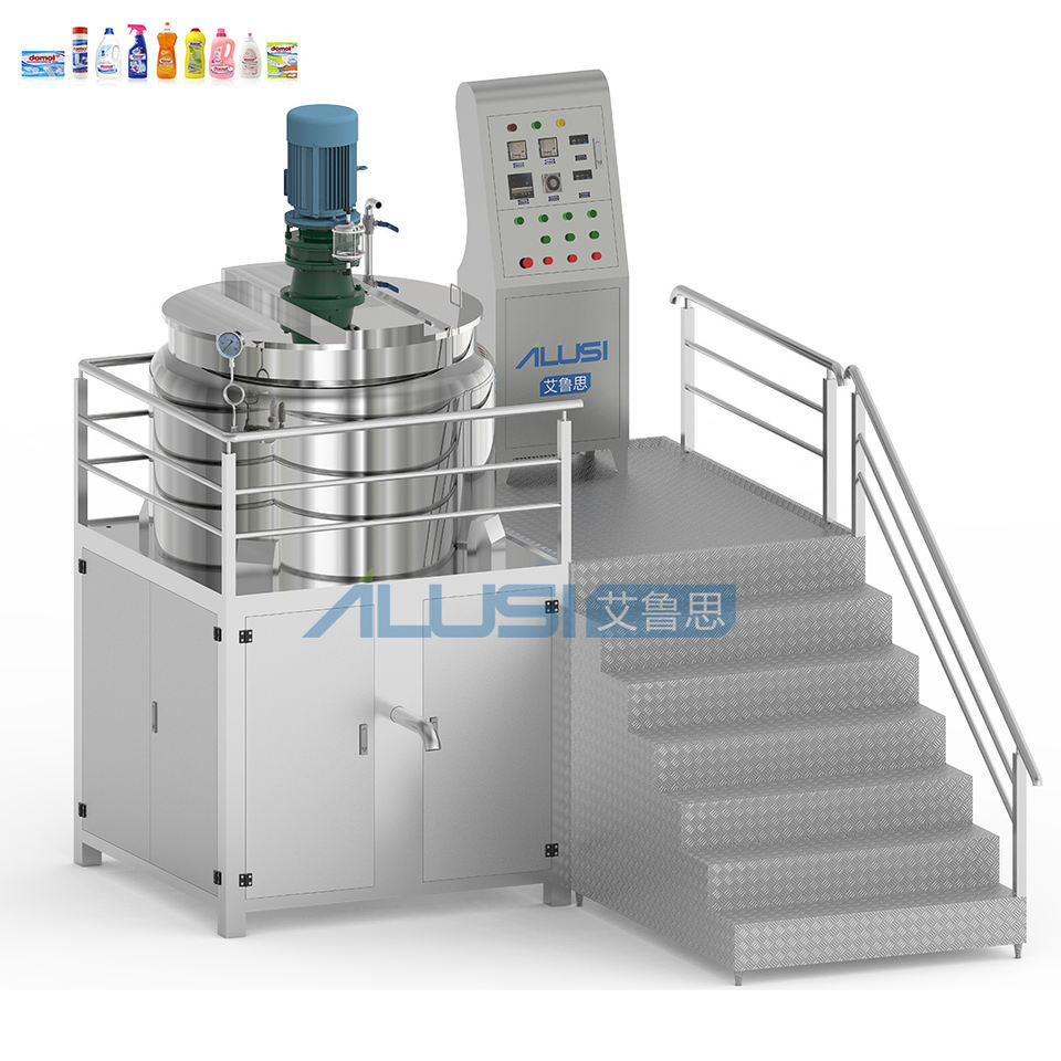 380V 50Hz Liquid Detergent Making Machine Mixing Vessel 3600rpm