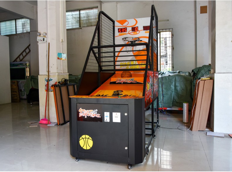 Street Basketball Boxing Coin Operated Electronic Game Machine for Arcade Game Center