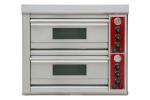 Restaurant Commercial Pizza Oven Double Deck Gas Pizza Oven Energy Saved