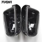 A4 S5 B7 M Look Carbon Fiber Car Rearview Mirror Cover For Audi Auto Accessories