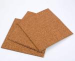 Factory Wholesale Square 25x25mm Cork Distance Protective Pads for Glass &