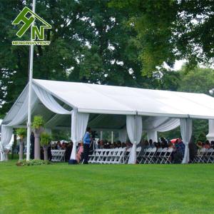 Quality Easy Assembled 10x12 Canvas Tent Wedding Party 100 People Capacity wholesale