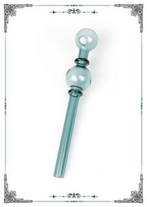Quality Hand Blown Smoking Burning Tube Borosilicate Glass Bong Minted Color wholesale