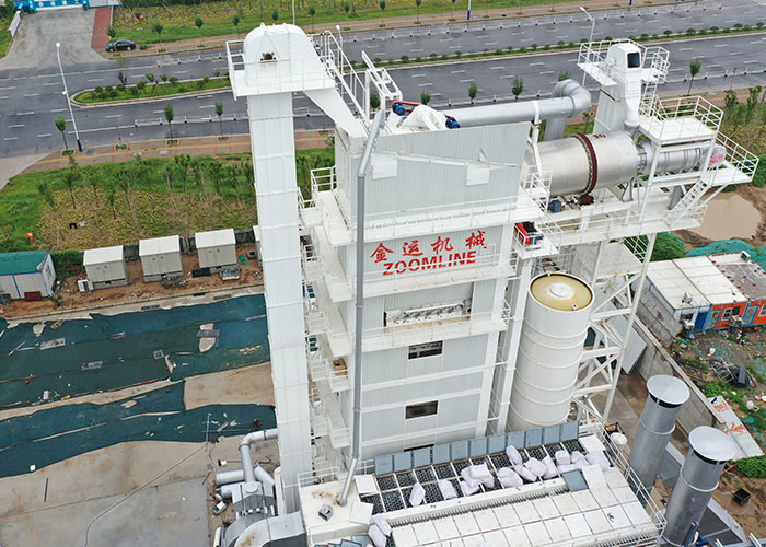 Recycling asphalt mixing Plant Equipment High Overall Output