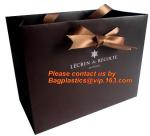 Coated paper bag, Wine gift bag for the wine bottle, aluminium foil paper bag