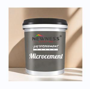 Quality Exterior Interior Decoration Double Components Micro Cement Coating for Paint Production wholesale