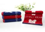 Pure Cotton Applique Baby Face Towel No Chemical Additive Ingredients