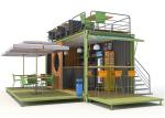 Topshaw Prefab Bar Container Modular Movable Shipping Container Restaurant