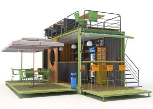 Quality Topshaw 15ft 20ft 40ft 10ft Solution Of Factory Manufactured Coffee Shop 20FT Container Bar For Astruralia Market wholesale
