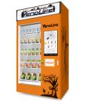 Fresh Egg Fruit Salad Elevator Vending Machine With 23.6 Inches Screen