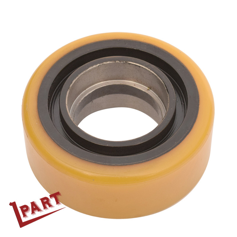 100mm Forklift Drive Wheel Polyurethane Roller Coaster Wheels