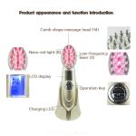 Red Led Light Hair Regrowth Laser Comb Scalp Massage 650nm Low Level Laser