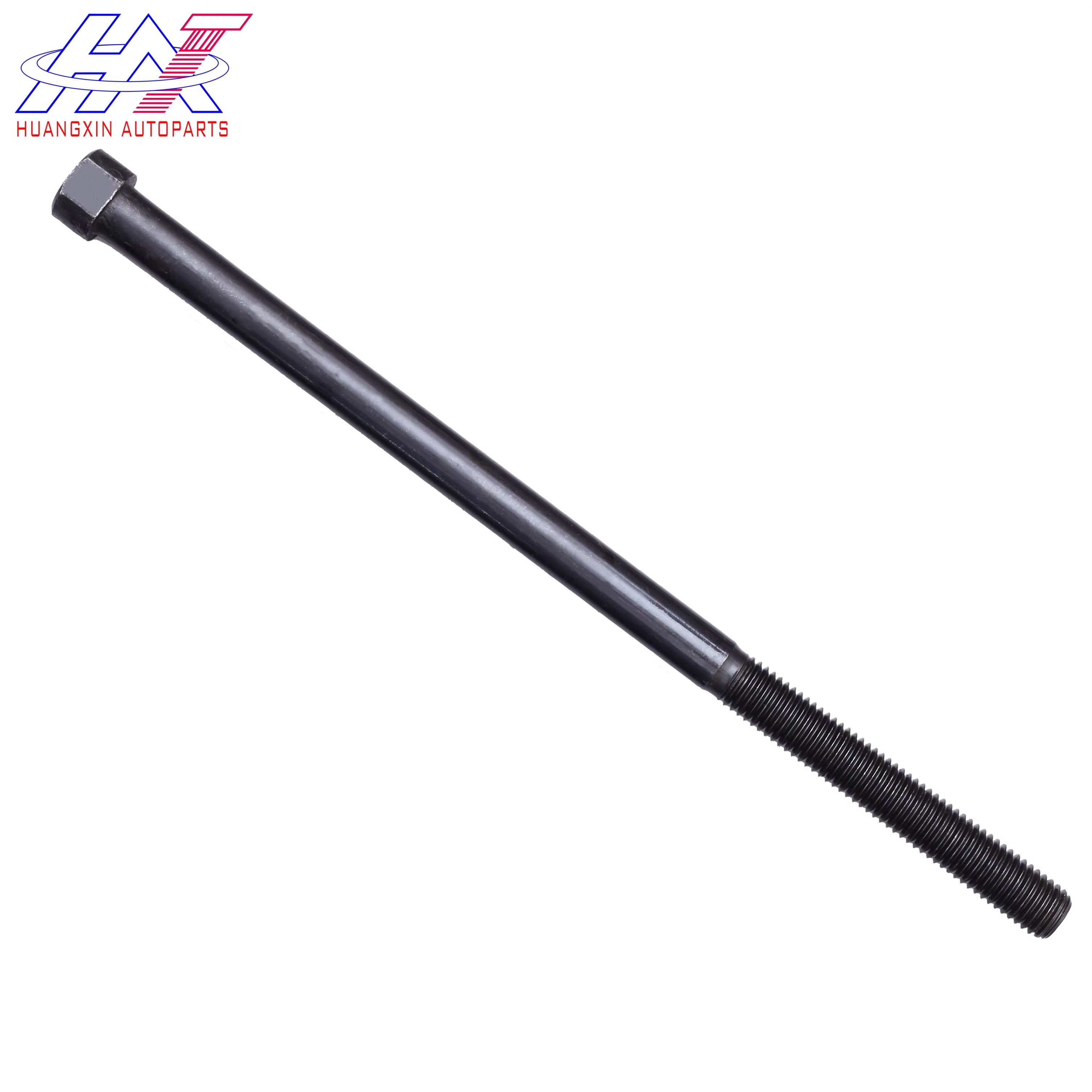 Trailer Suspension Parts Center Bolt M10-20 L200/190/180mm Electrophoresis Black For Truck Leaf Spring Customized Production