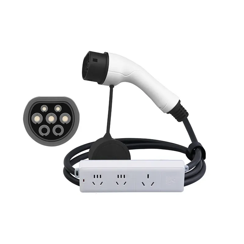 IP 55 3.5kw V2L Type2 Outdoor Camping EV Charging and Discharge Gun Extension Plug Socket Condition for Retrofit/Upgrade