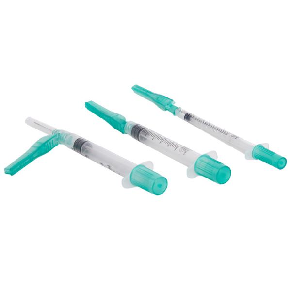 Disposable Sterile Safety Medical Arterial Blood Collection Syringe 1ml/3ml 21G