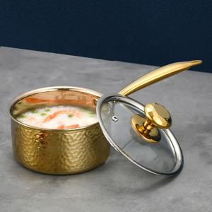 Quality Kitchen 18 / 10 Stainless Steel Milk Pot For Cooking With Pot Cover wholesale