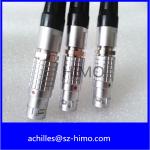 1B 3 pin straight plug lemo cable assembly