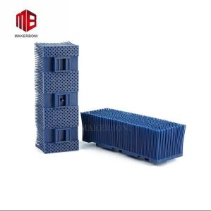 Quality Blue Nylon Bristle Block For Kuris Auto Cutter Machine 148 X 50 X 43mm wholesale
