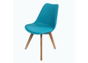 Quality Medieval Style Eames Dining Chair With Plastic Beech Legs wholesale