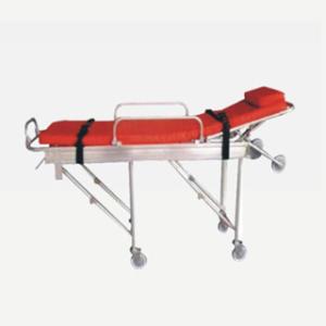Quality Red Medical Emergency Aluminum Alloy Rescue Automatic Folding Stretcher WLA1 wholesale