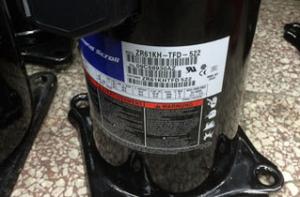 Quality 36KG AC Power Refrigeration Scroll Compressor ZR61KH-TFD-522 380V 5HP wholesale