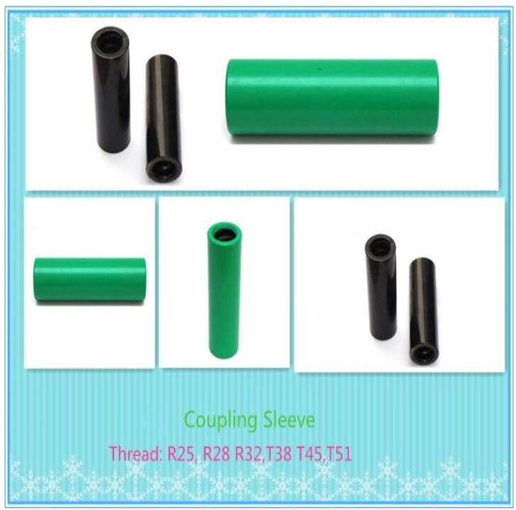 Rock Drilling Rig T38 T45 T51 GT60 Coupling Sleeves for Mining Rock Drilling Coupling sleeve
