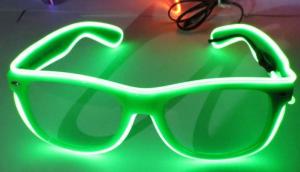 Quality Sound Activated El Wire Glasses wholesale