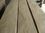 Sliced Natural Brown Ash Wood Veneer Sheet, crown cut