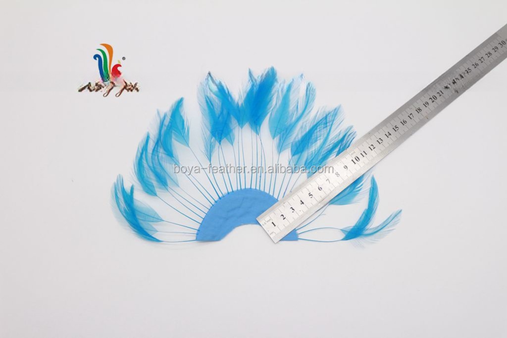 10x15cm Stripped Hackle Feather Fan Professional Shipping DHL UPS FEDEX EMS TNT