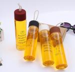 monolayer glass high boron silicon transparent water cup four colors size 22*5