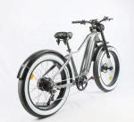 Retro Beach Cruiser Electric Bicycle 48V 750W 26 Inch Fat Tire E Bike 15Ah