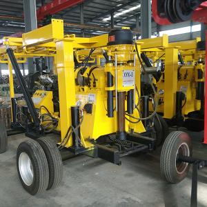 Quality Durable Engineering Drilling Rig Yellow Color Steel XYX-3 Wheel Core Drilling Rig wholesale