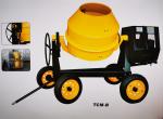 Construction Electric Concrete Mixer Machine 1.0mm Medium Concrete Mixer