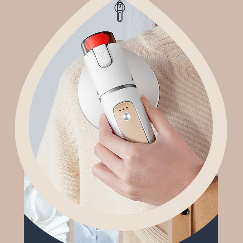 Portable Hand Held Steam Iron Lint Remover Garment Steamer Water Tank Capacity 26ml