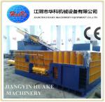 Huake CE Safe Scrap Metal Baler Machine , Horizontal Metal Baler